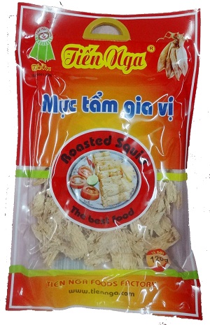 Mực xé tẩm gia vị 120g