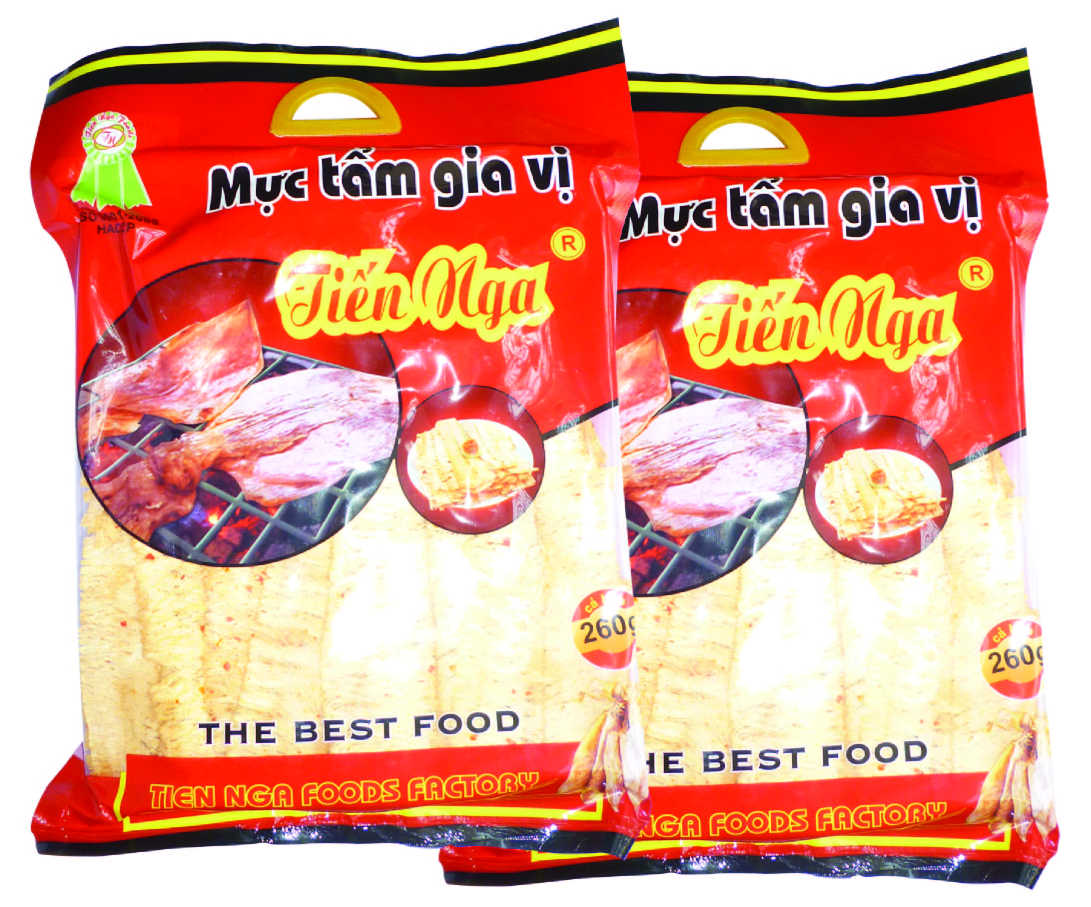 Mực xé tẩm gia vị 260g